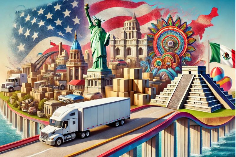 Cuánto cuesta una mudanza de USA a México